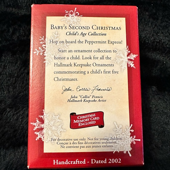 ⭐️NWT! Hallmark Keepsake Ornament “Baby’s 2nd Christmas” - Picture 2 of 3